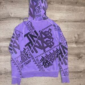 TNA Lavender Graphic Hoodie